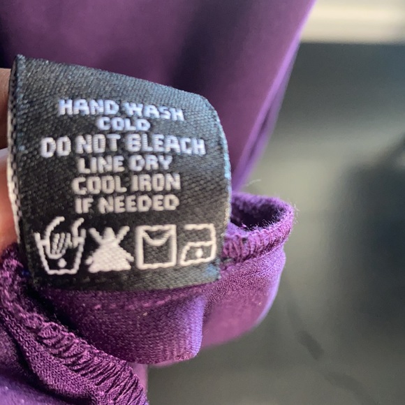 🎉Sale🎉 NWOT- Beautiful Purple Slip-on Evening Dress - Picture 7 of 8